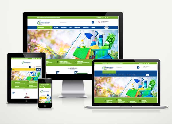 E-Ticaret Temizlik Ürünleri Web Paketi Simply v